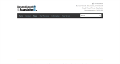 Desktop Screenshot of busandcoachassociation.org